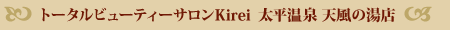 �g�[�^���r���[�e�B�[�T����Kirei �������� �V���̓��X